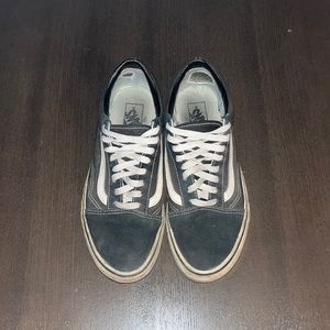 Vans Black and White Sneakers